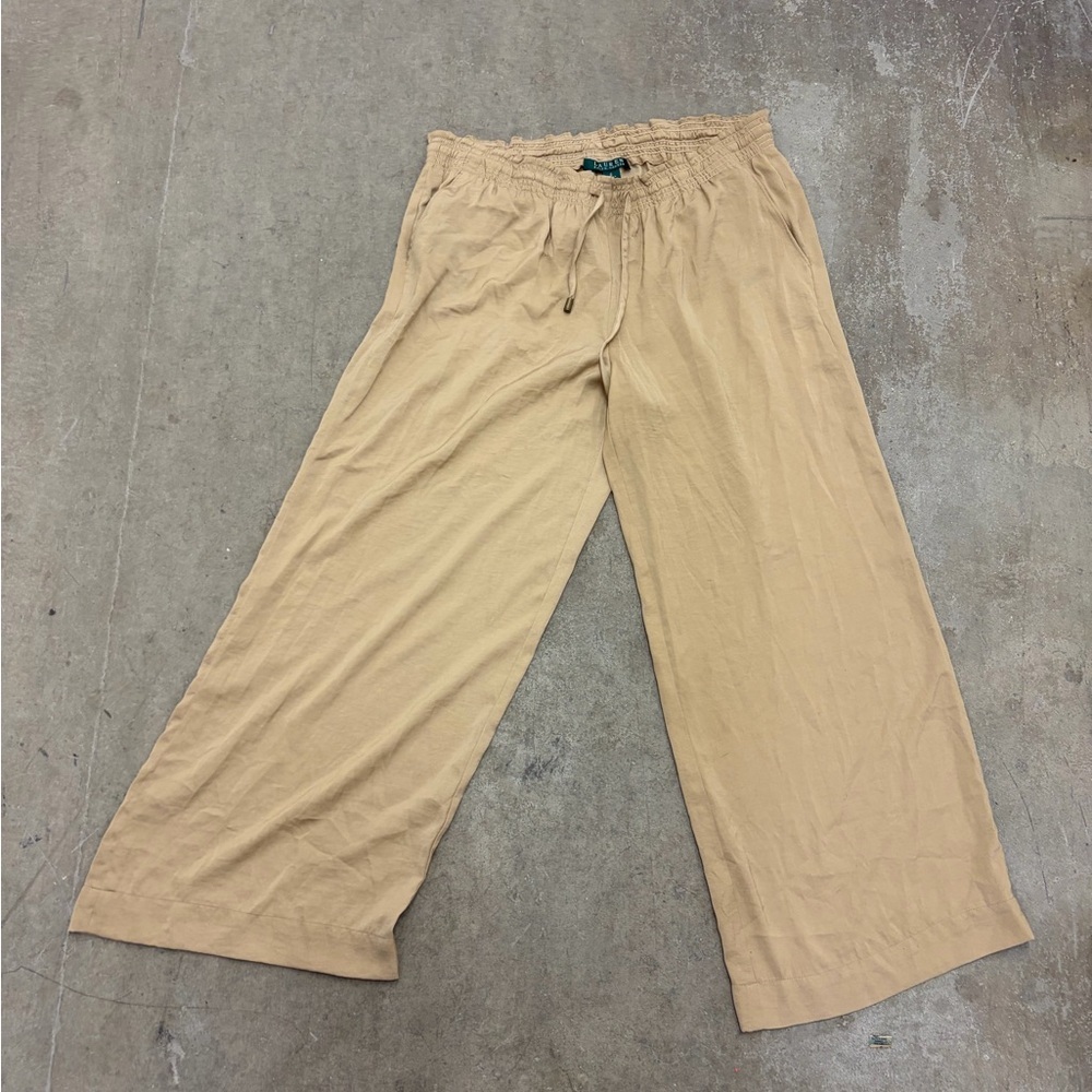 Ralph Lauren flowy breezy wide‎ leg pants